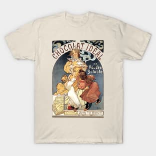 Art Nouveau Poster for Chocolate Ideal T-Shirt